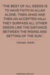 Hadith: Best of deeds