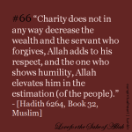Hadith: Charity